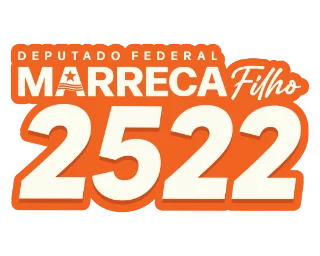 Logo com o número 2522 em laranja