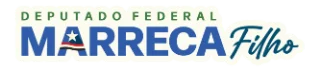 Logo Marreca Filho azul-escuro