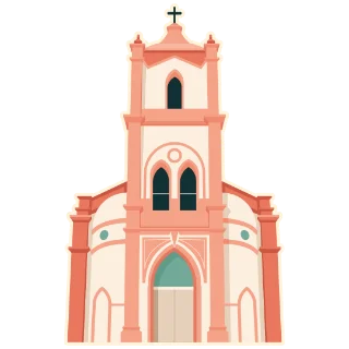 Ilustração da igreja de Balsas